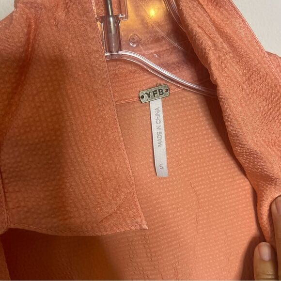 Young Fabulous & Broke Long sleeve ombré dress New small - Picture 8 of 9